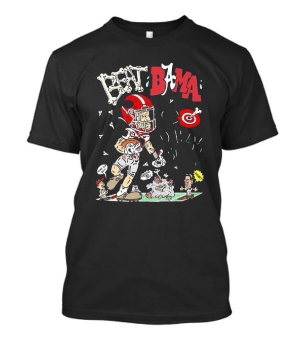 Georgia Bulldogs Football Beat Bama Go Dawgz Sic Target Touchdown Victory T-Shirt