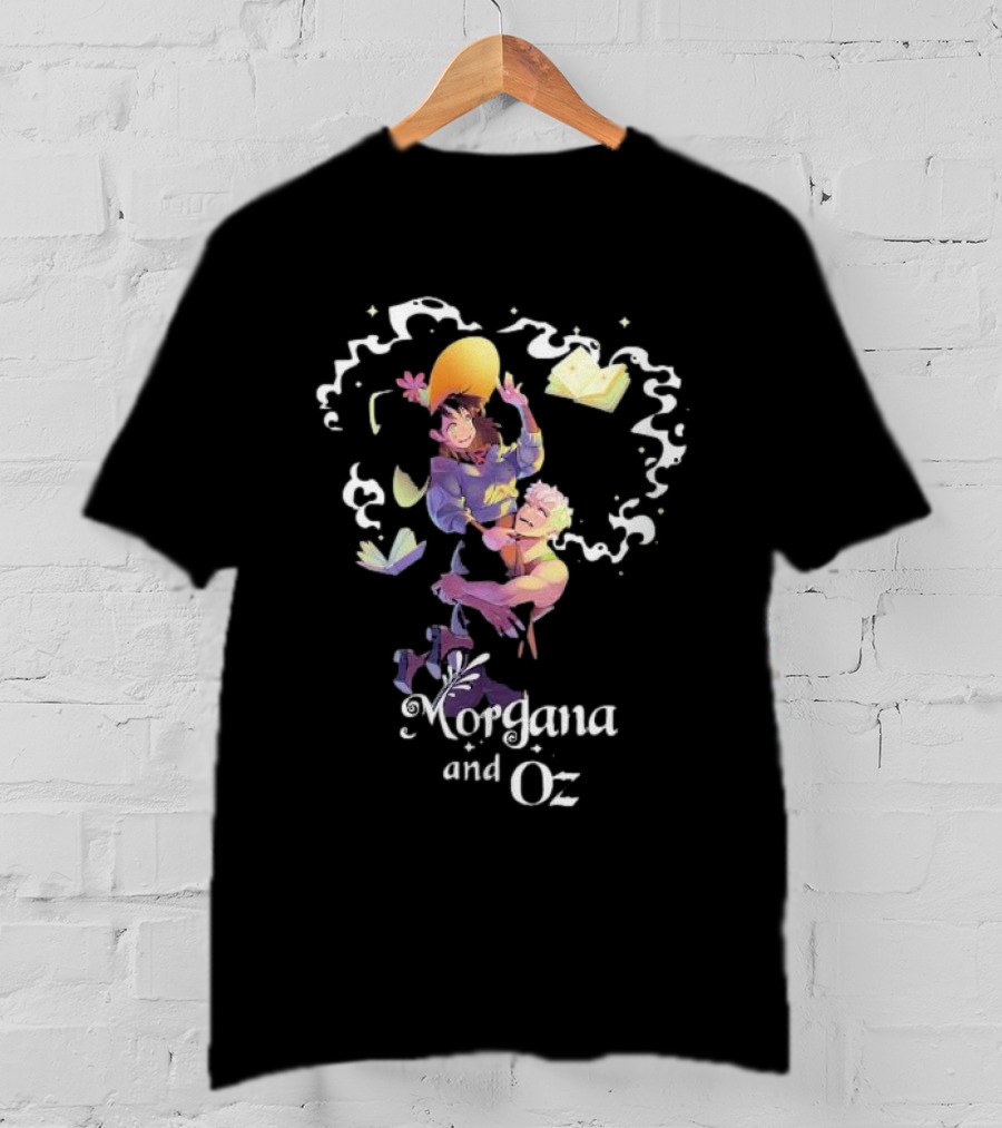 Morgana And Oz Floating Books Magic Adventures T-Shirt
