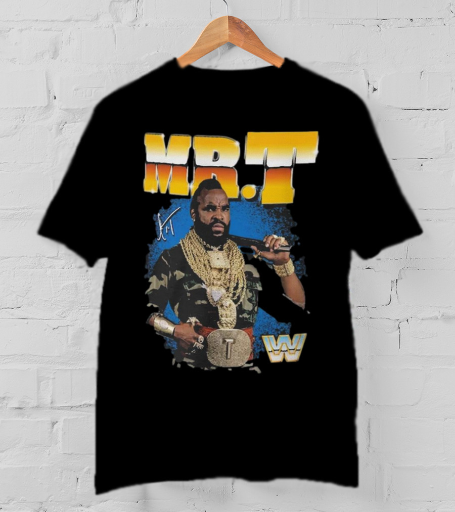 MR. T Signature Camouflage Chains Iconic T-Shirt
