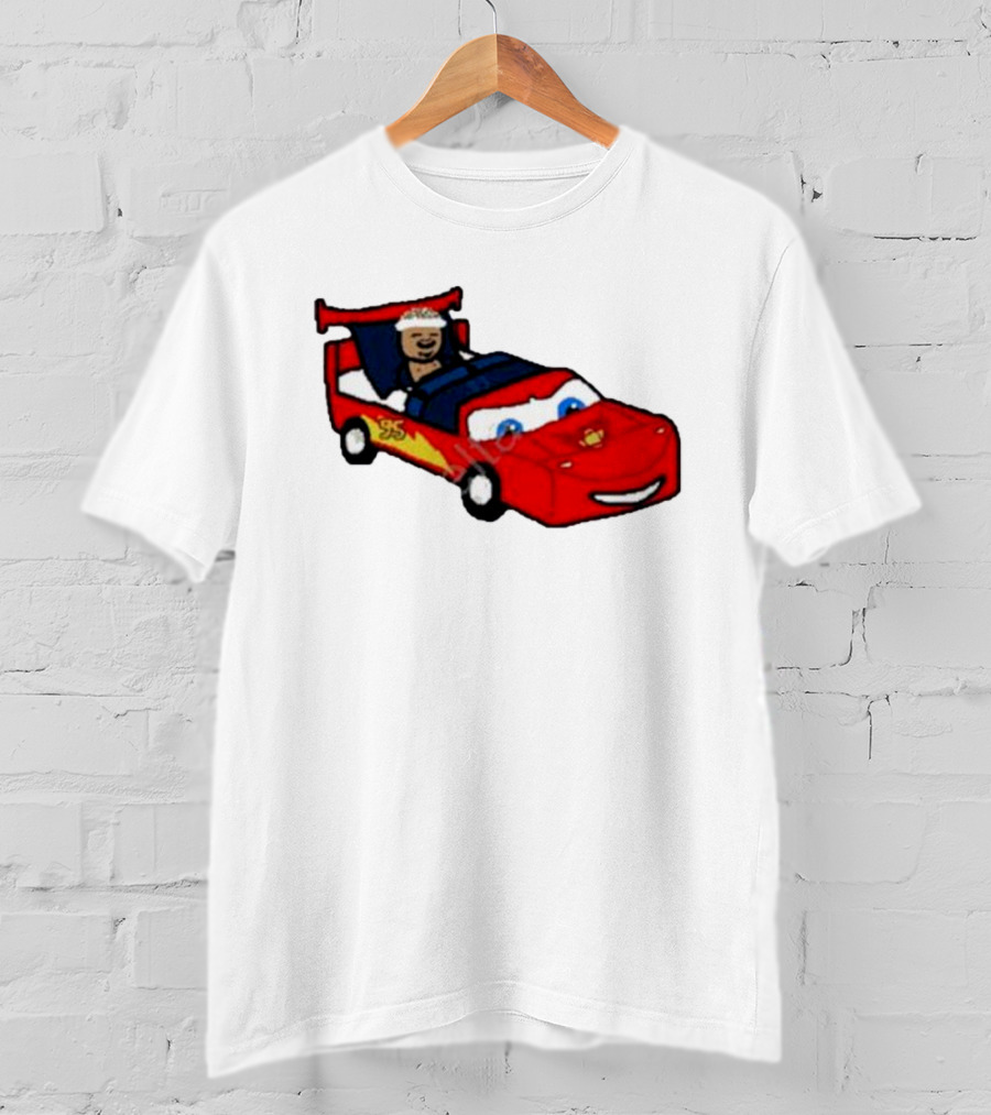 Nbapaint Kyle Snooze-ma With Racing Car T-Shirt