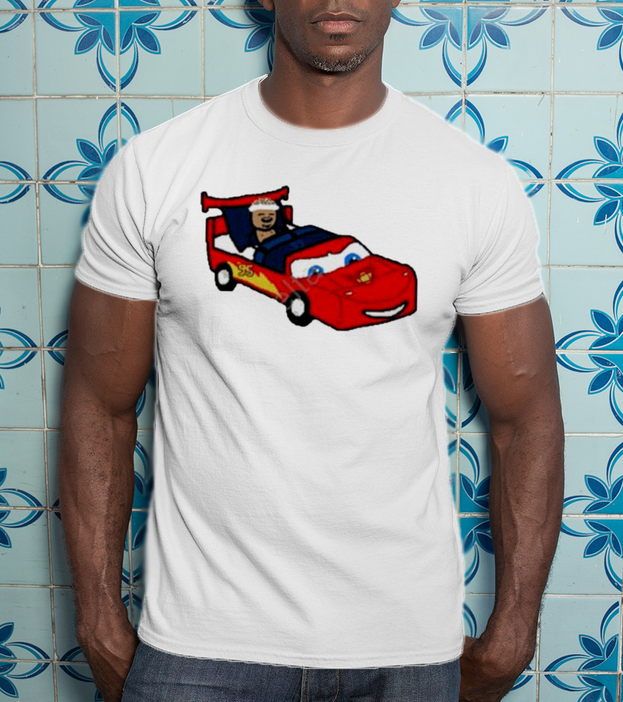Nbapaint Kyle Snooze-ma With Racing Car T-Shirt
