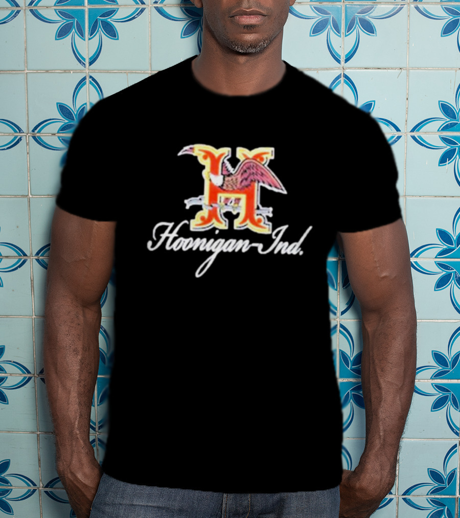 Hoonigan Ind. Eagle Logo Hops Hoonigan Industries T-Shirt