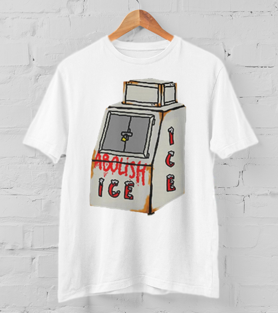 Alexandria Ocasio Cortez Abolish ICE Political Statement Freezer T-Shirt