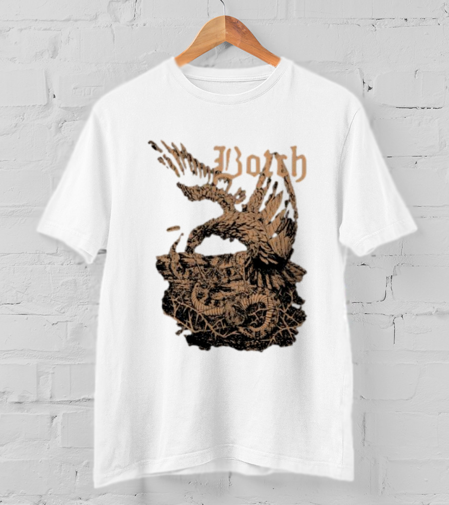 Botch Eagle And Snake Medieval Gothic T-Shirt