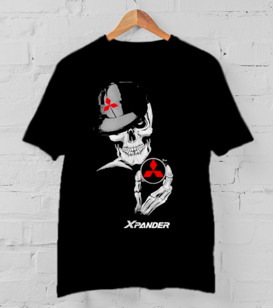 Xpander Skeleton Mitsubishi Logo Cap T-Shirt