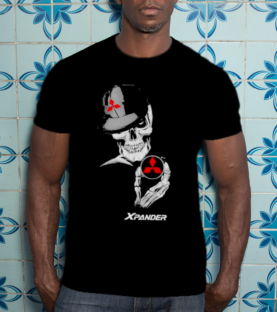 Xpander Skeleton Mitsubishi Logo Cap T-Shirt