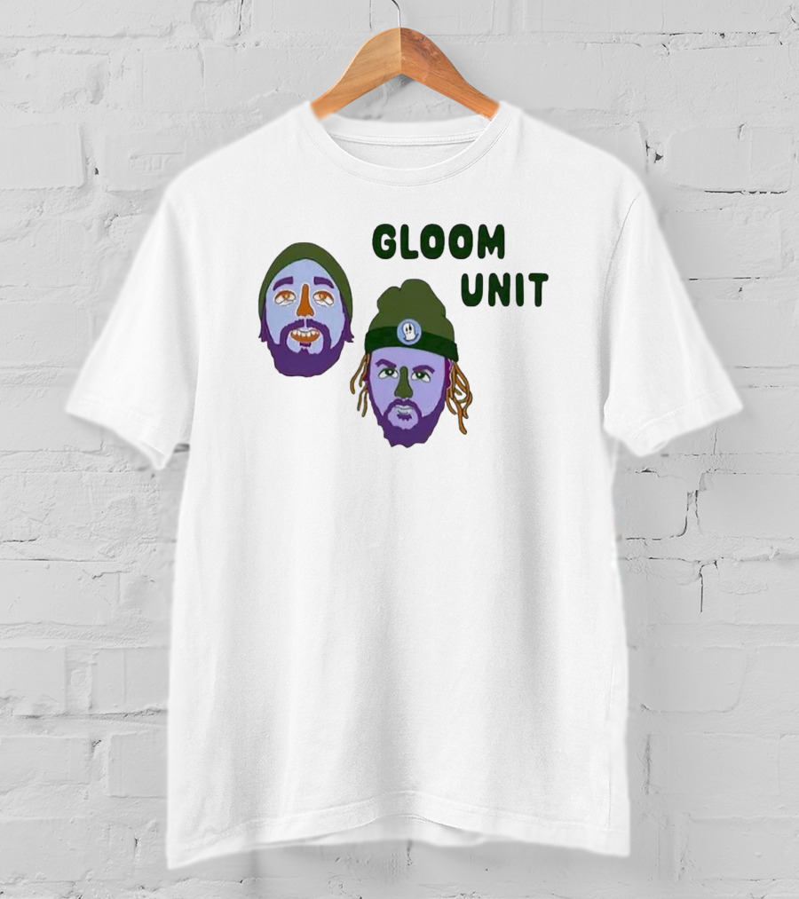 Hell’s Boomin Gloom Unit Purple Faces Green Beanies T-Shirt