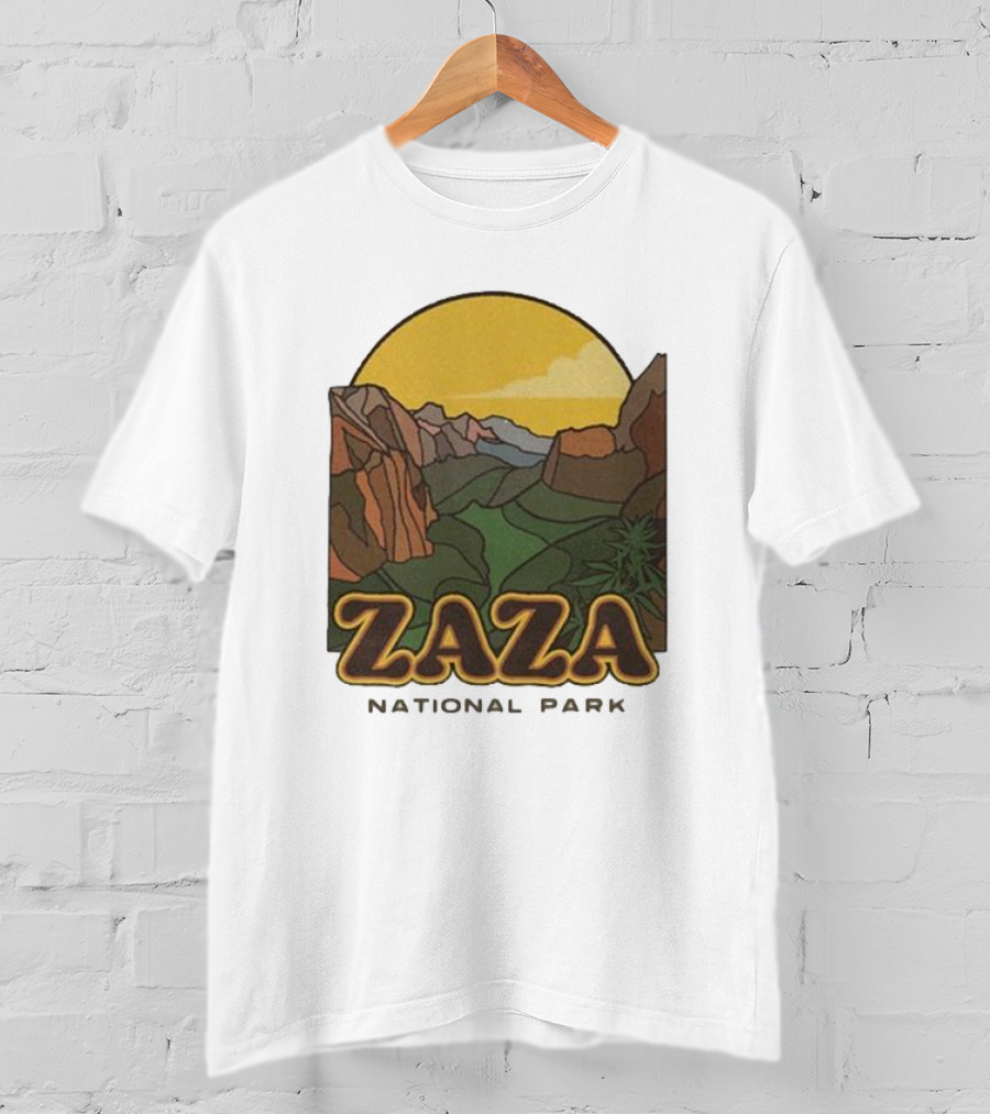 Fourtwenty Zaza National Park Scenic Wilderness Vista T-Shirt