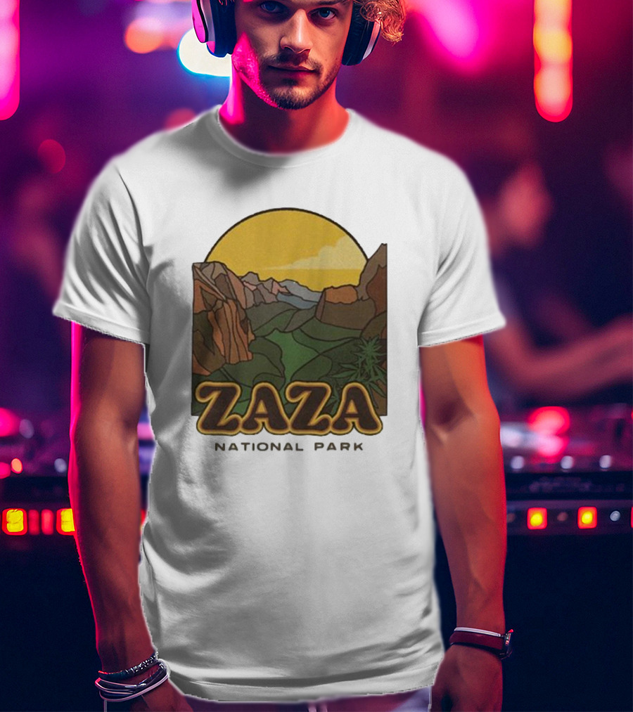 Fourtwenty Zaza National Park Scenic Wilderness Vista T-Shirt
