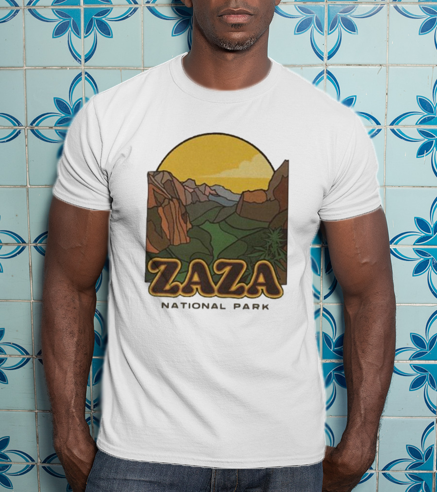 Fourtwenty Zaza National Park Scenic Wilderness Vista T-Shirt