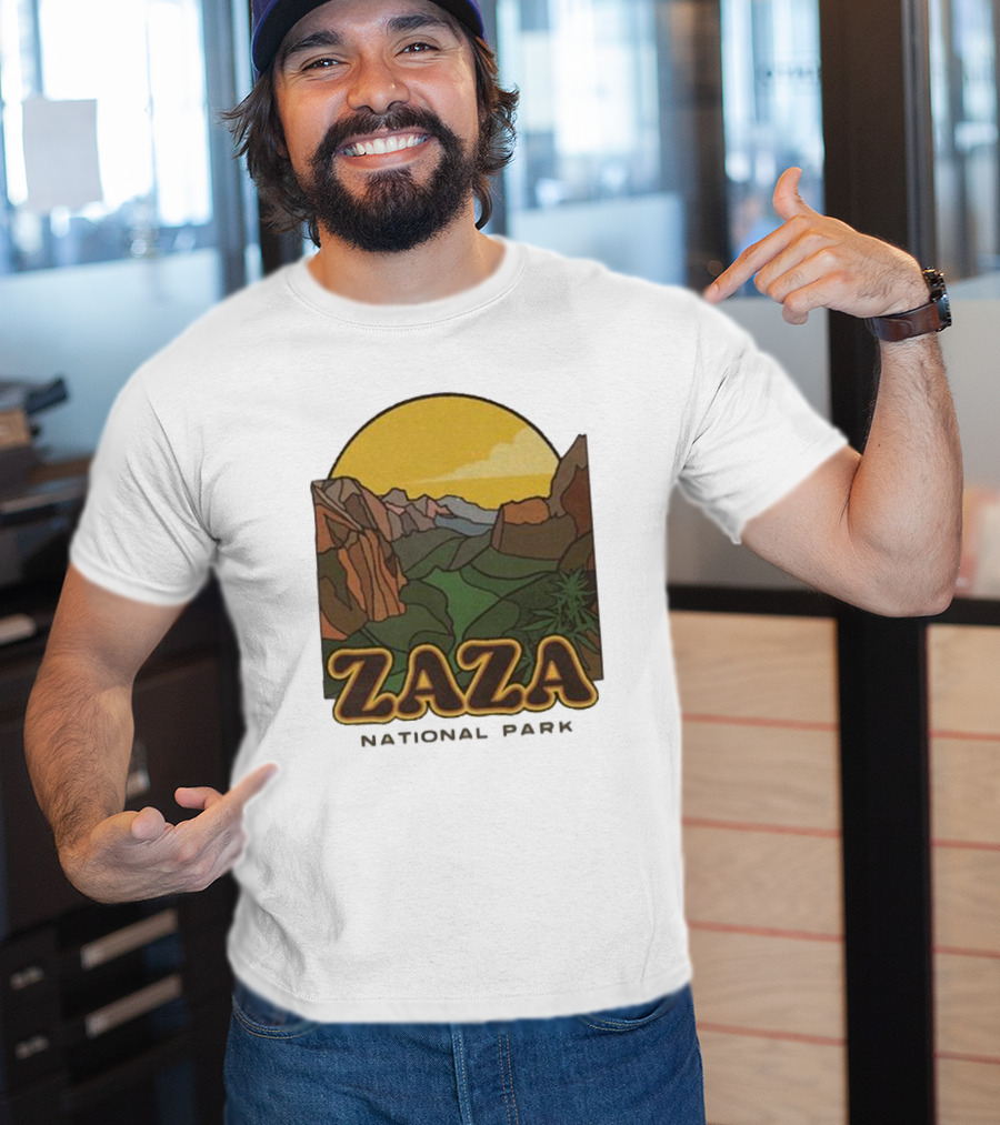 Fourtwenty Zaza National Park Scenic Wilderness Vista T-Shirt