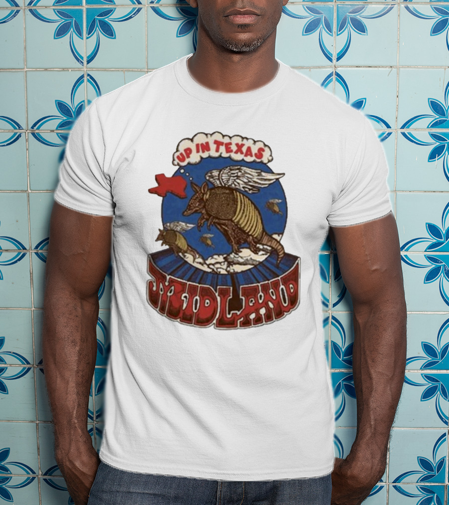 Midland Winged Armadillo Up In Texas T-Shirt