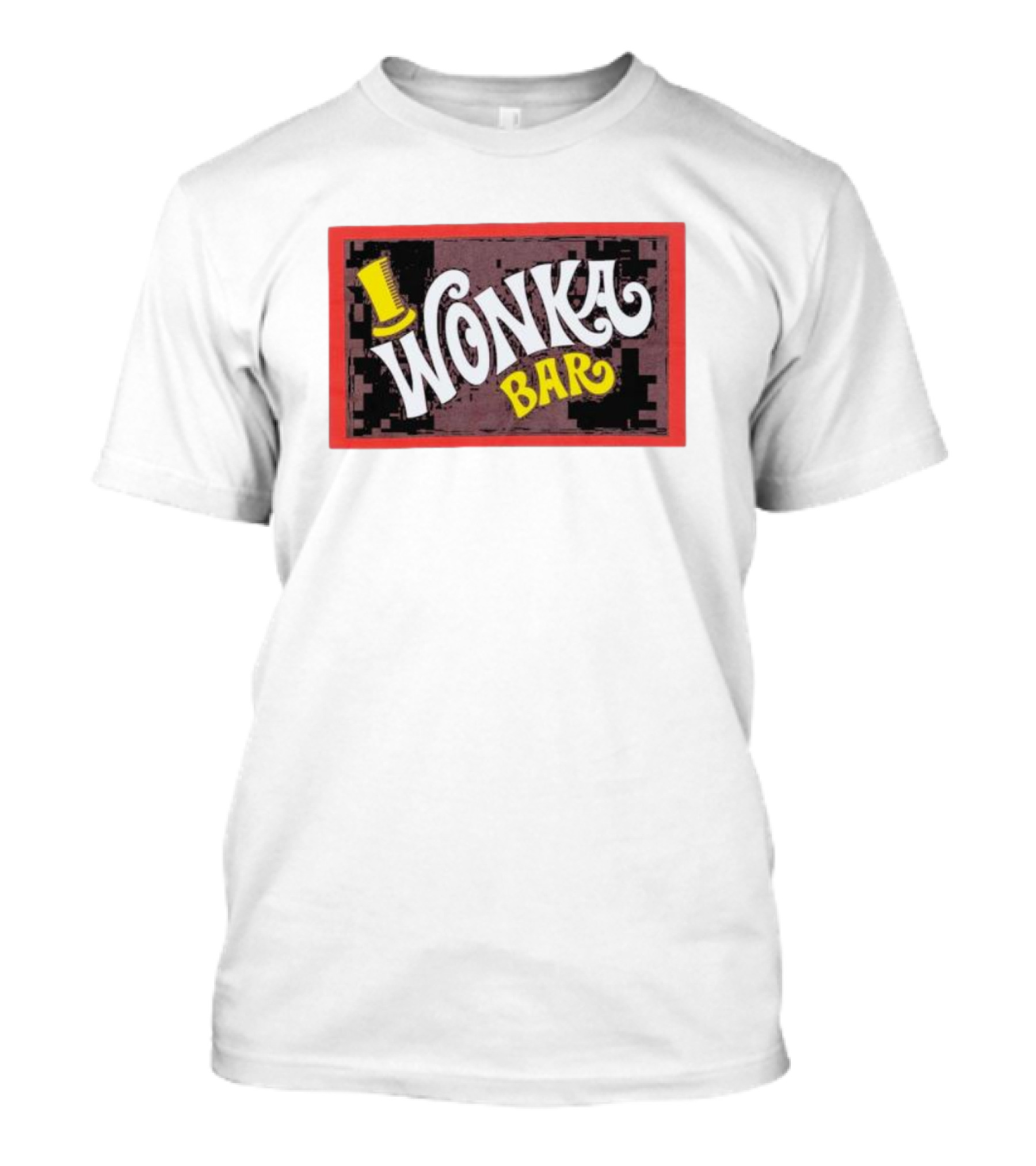 Wonka Bar Chocolate Logo Iconic T-Shirt