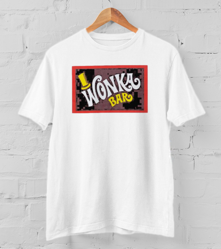 Wonka Bar Chocolate Logo Iconic T-Shirt