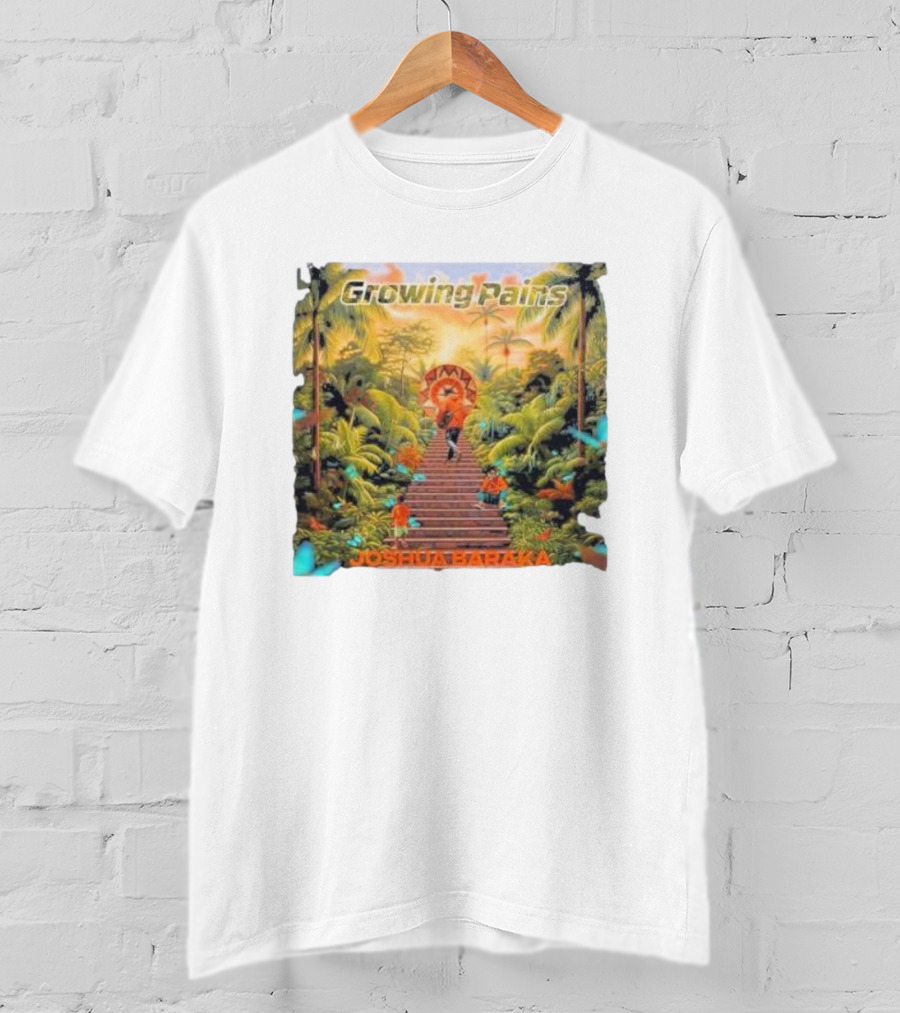 Growing Pains Joshua Baraka Tropical Staircase Scene T-Shirt
