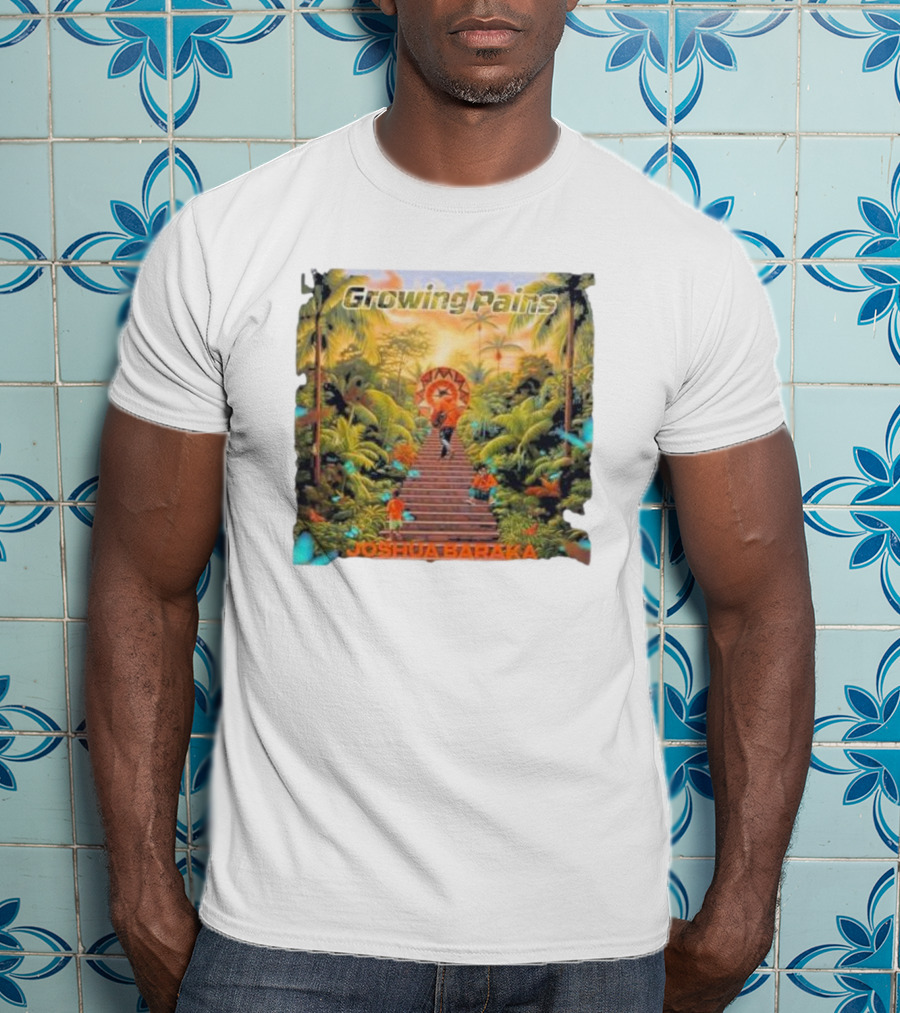Growing Pains Joshua Baraka Tropical Staircase Scene T-Shirt