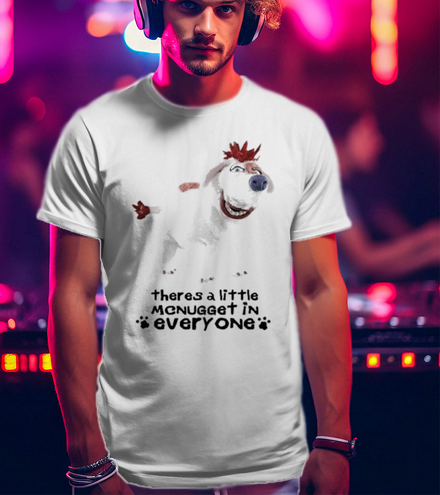 Frost X McDonald’s Theres A Little Menugget In Everyone Dog T-Shirt