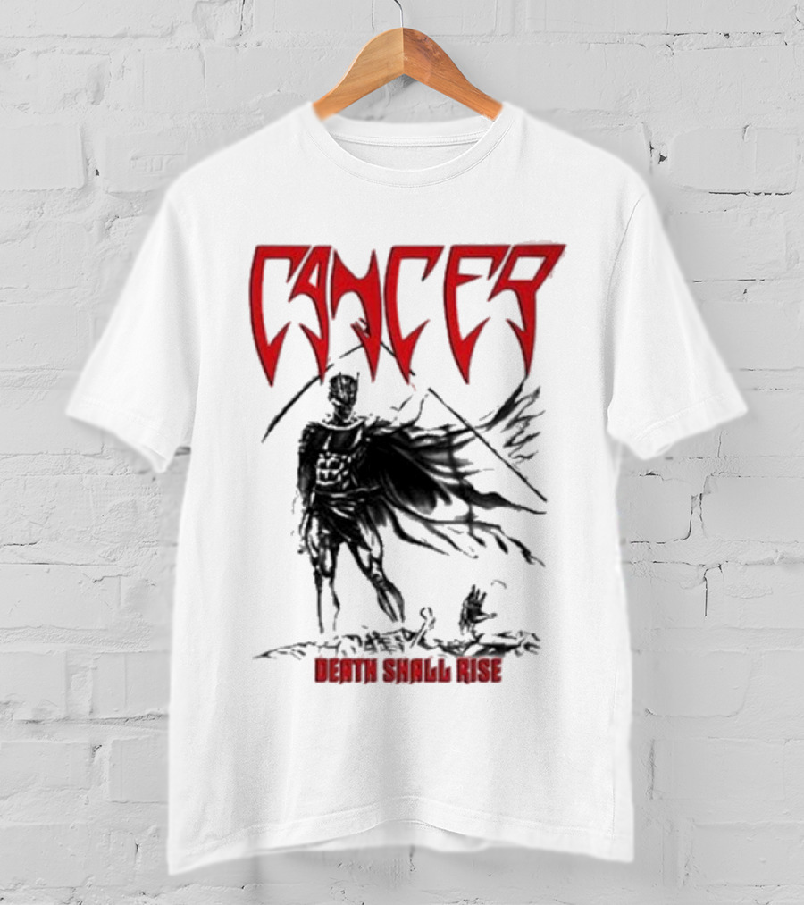 Cancer Death Shall Rise Dark Angel T-Shirt