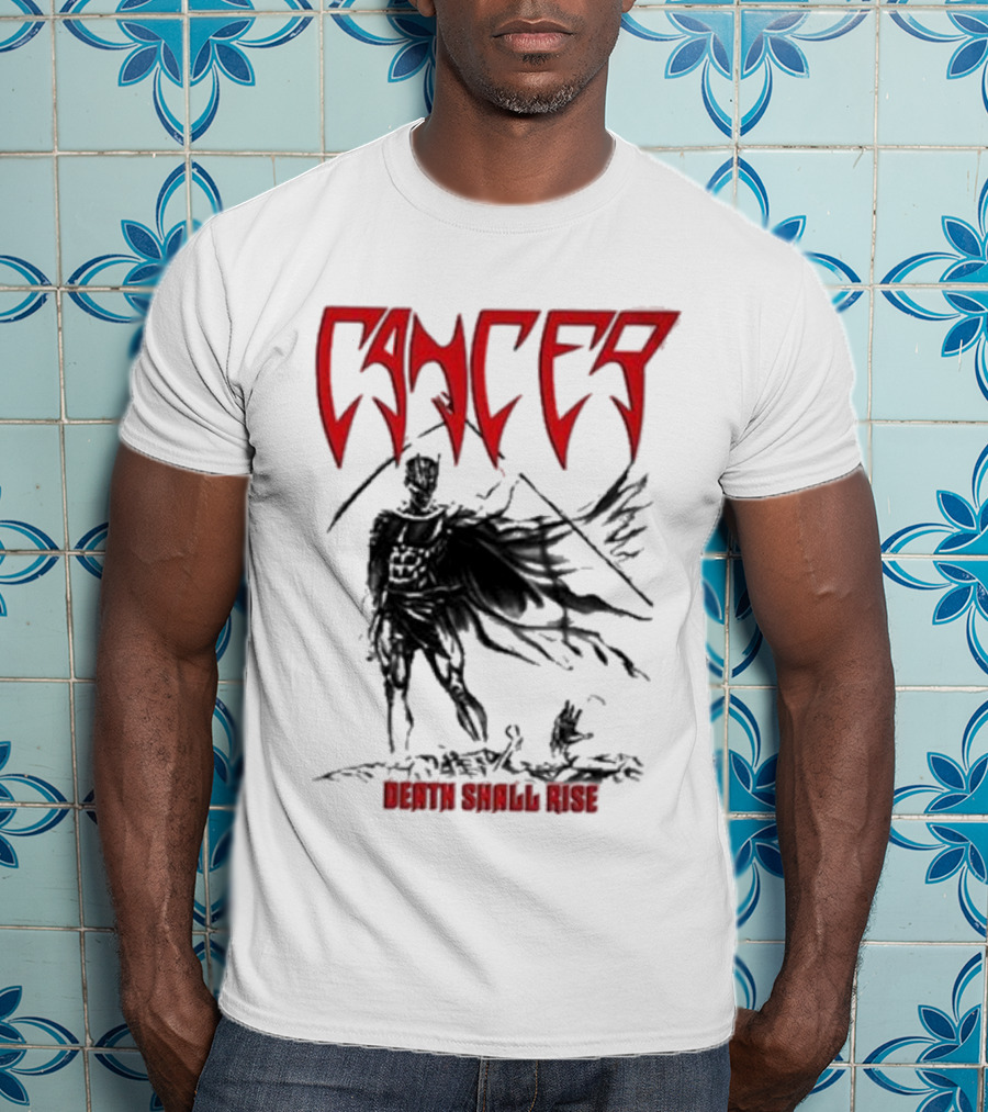 Cancer Death Shall Rise Dark Angel T-Shirt