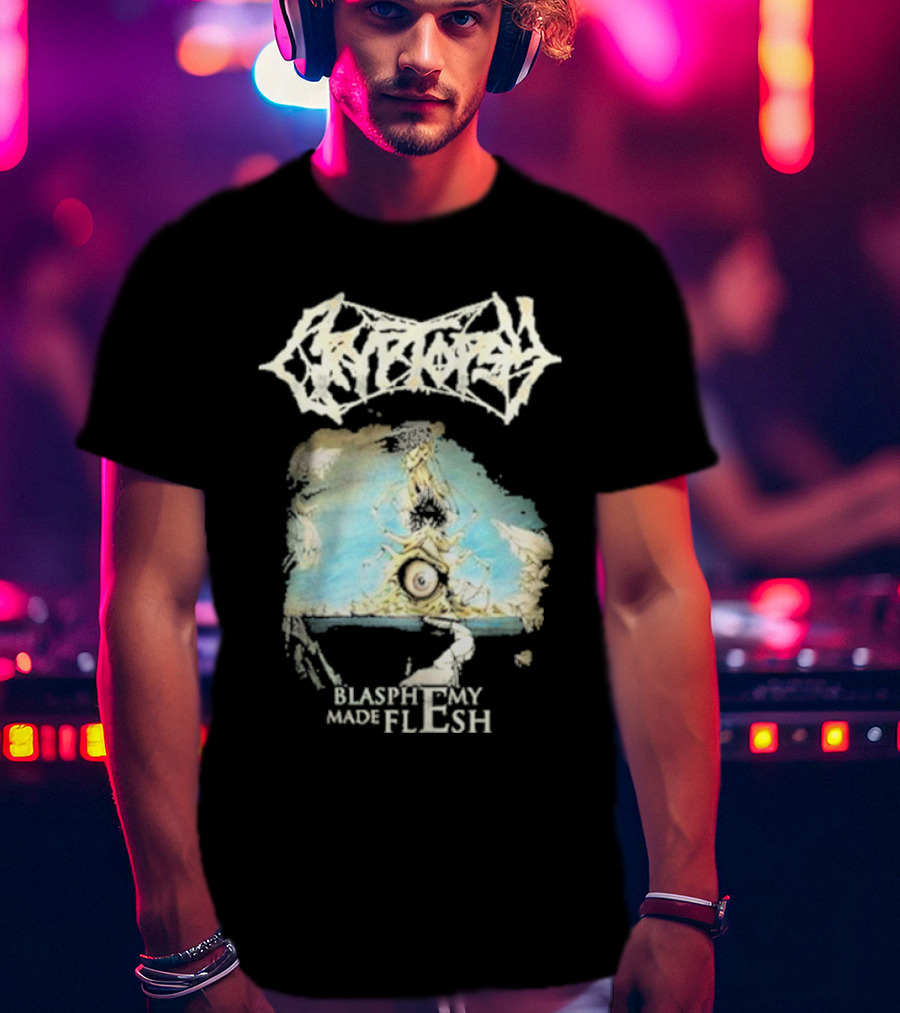 Cryptopsy Blasphemy Made Flesh Eye T-Shirt