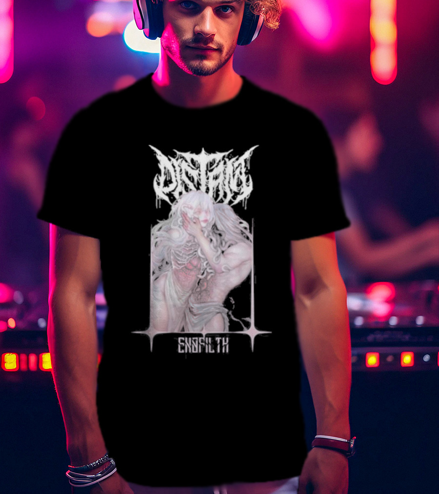 DISTANT EXOFILTH Mythical Creature Aesthetic T-Shirt