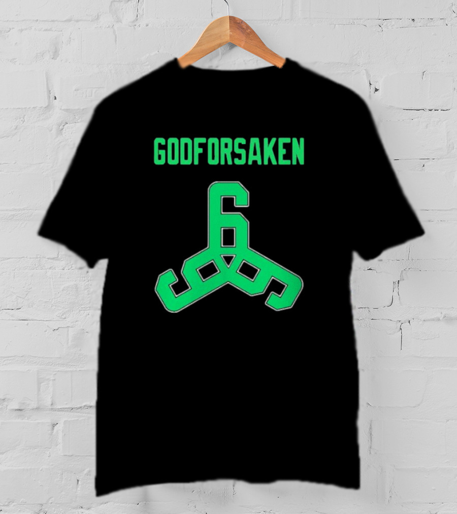 GODFORSAKEN 6 Triangular Symbol Basketball Jersey T-Shirt