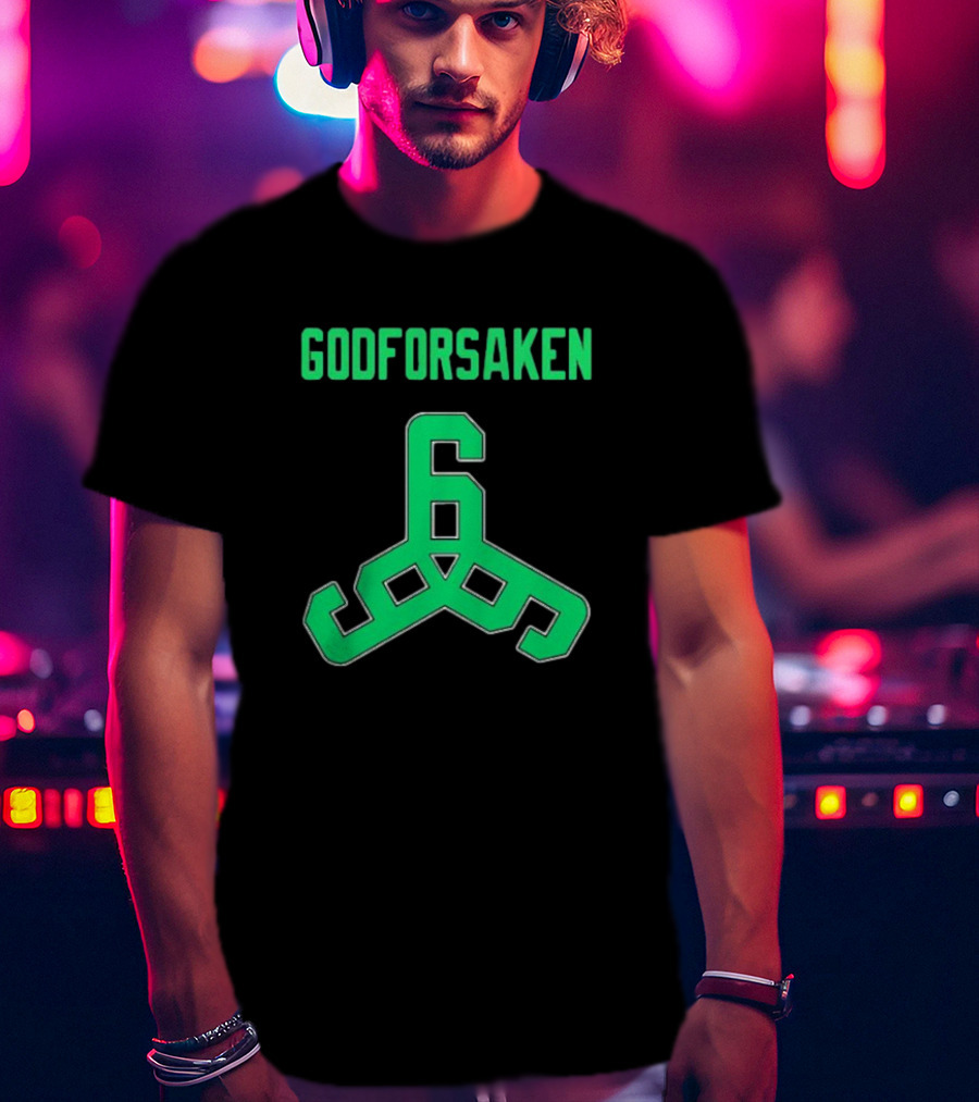 GODFORSAKEN 6 Triangular Symbol Basketball Jersey T-Shirt