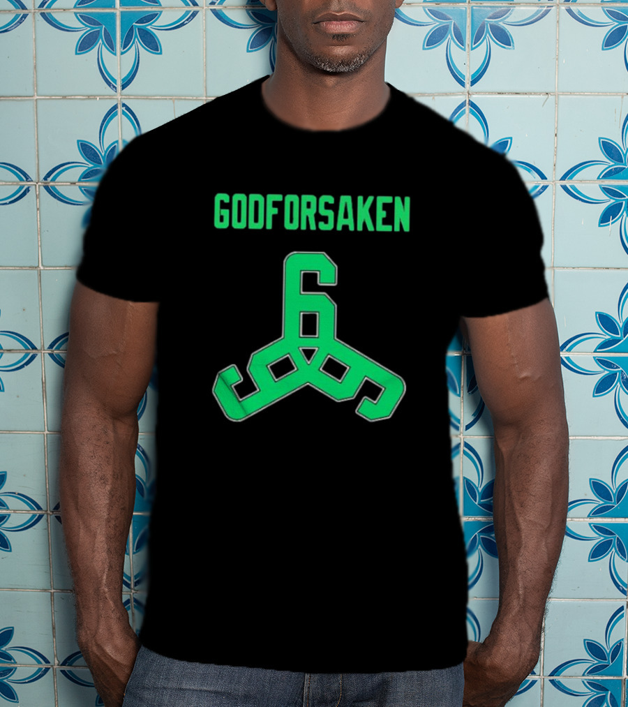 GODFORSAKEN 6 Triangular Symbol Basketball Jersey T-Shirt