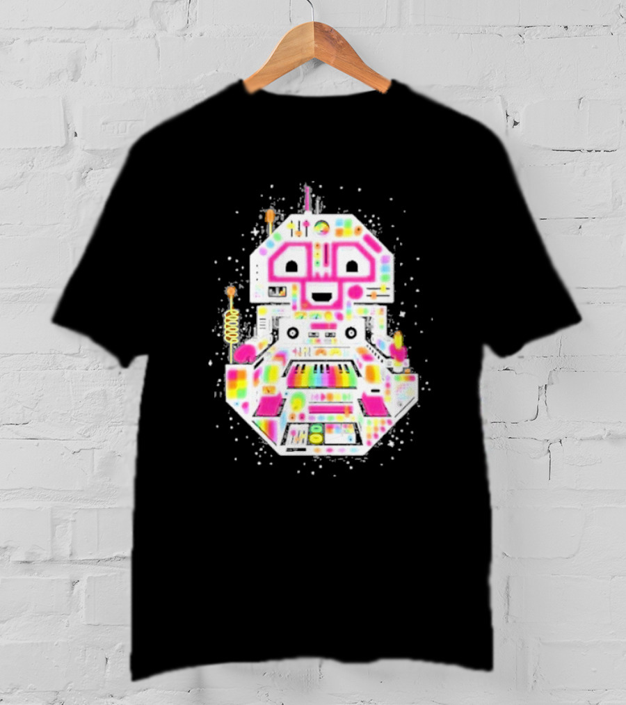 STS9 Reflect Refract Neon Robot T-Shirt