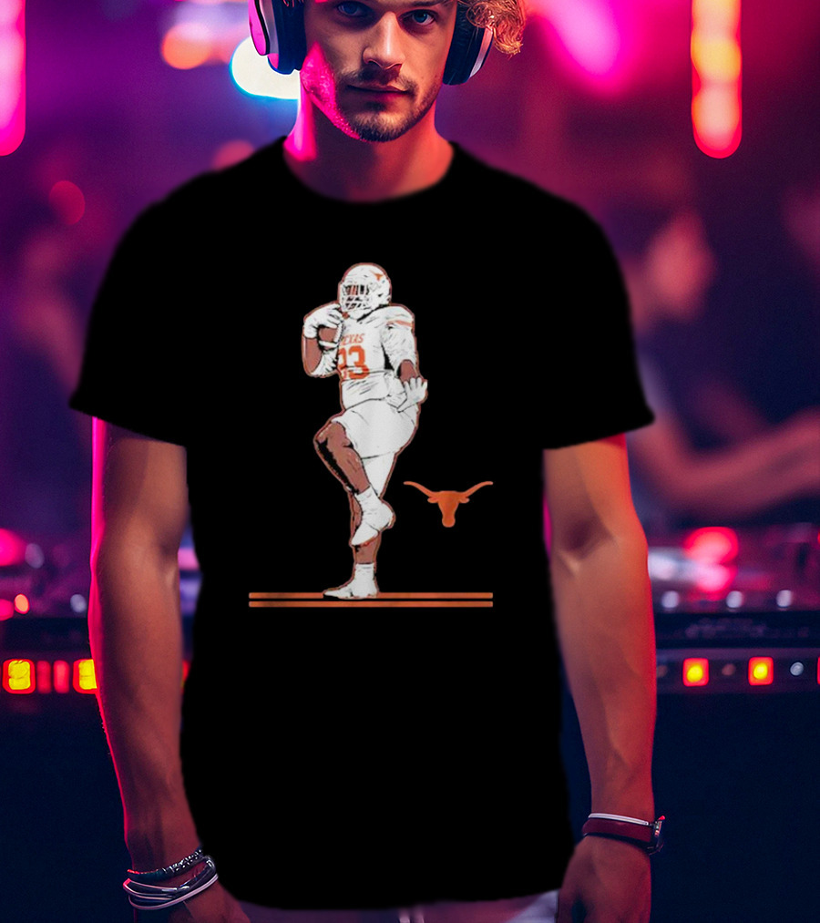 Texas Football Longhorns T'vondre Sweat Pose T-Shirt