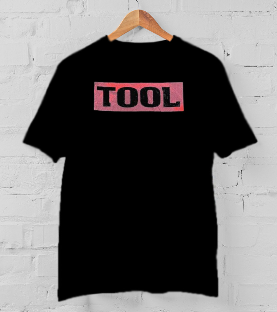 TOOL Red Box Text T-Shirt