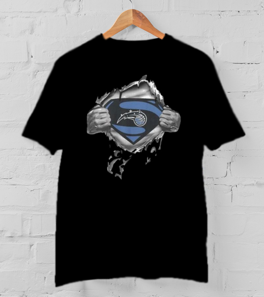 Orlando Magic Superman Logo Breakout T-Shirt