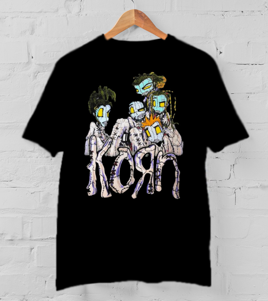 Rare Vintage 1999 Korn Issues Zombies Stitch T-Shirt