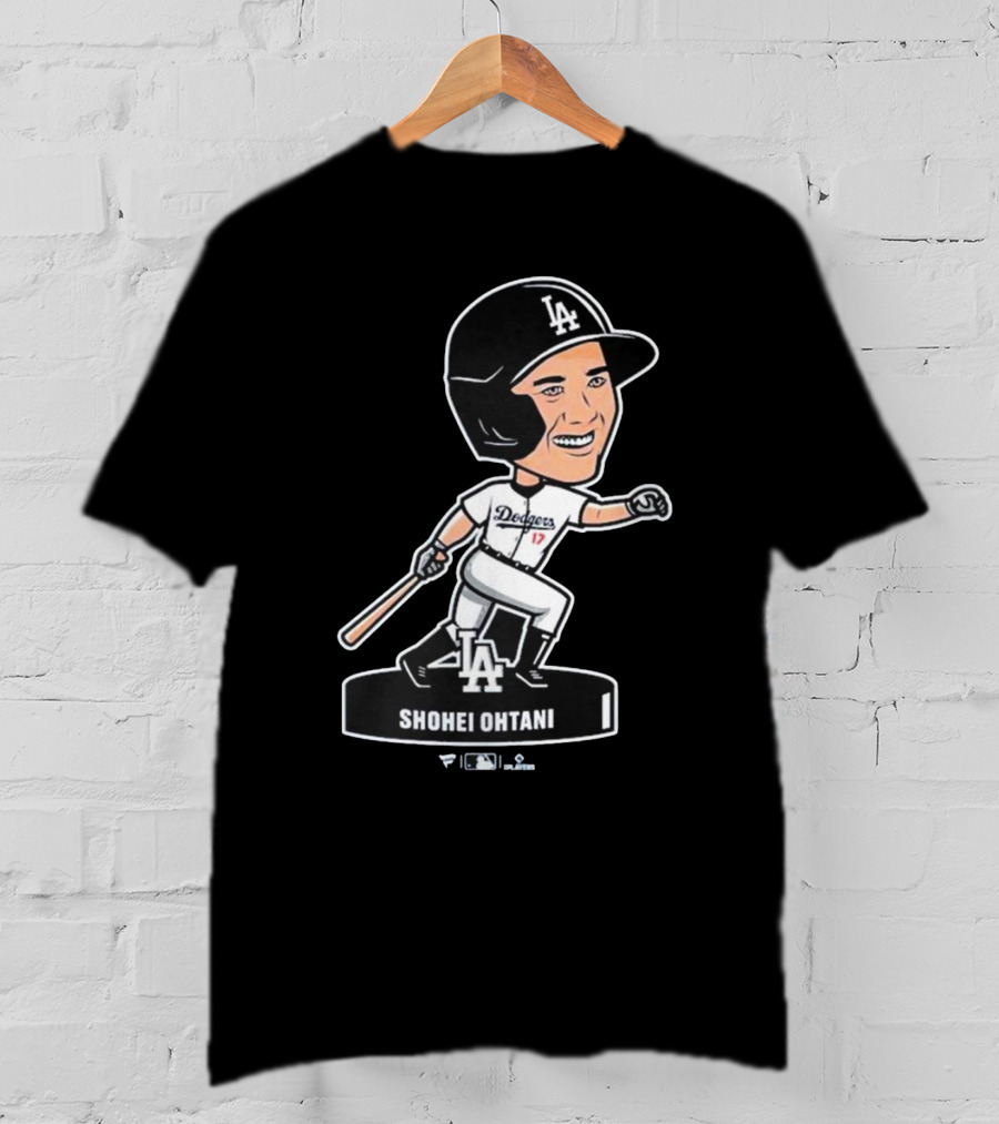 Shohei Ohtani Los Angeles Dodgers LA Bobblehead Dodgers 17 T-Shirt