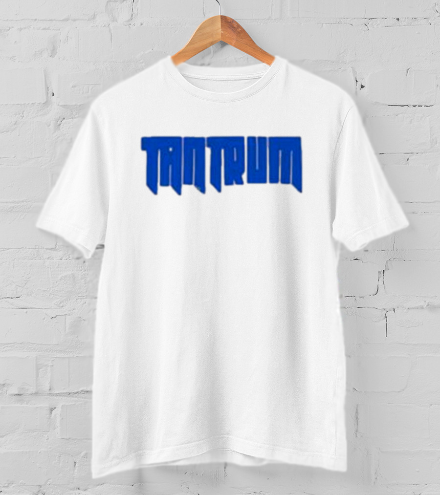 Waterparks Tantrum Blue Lettering T-Shirt