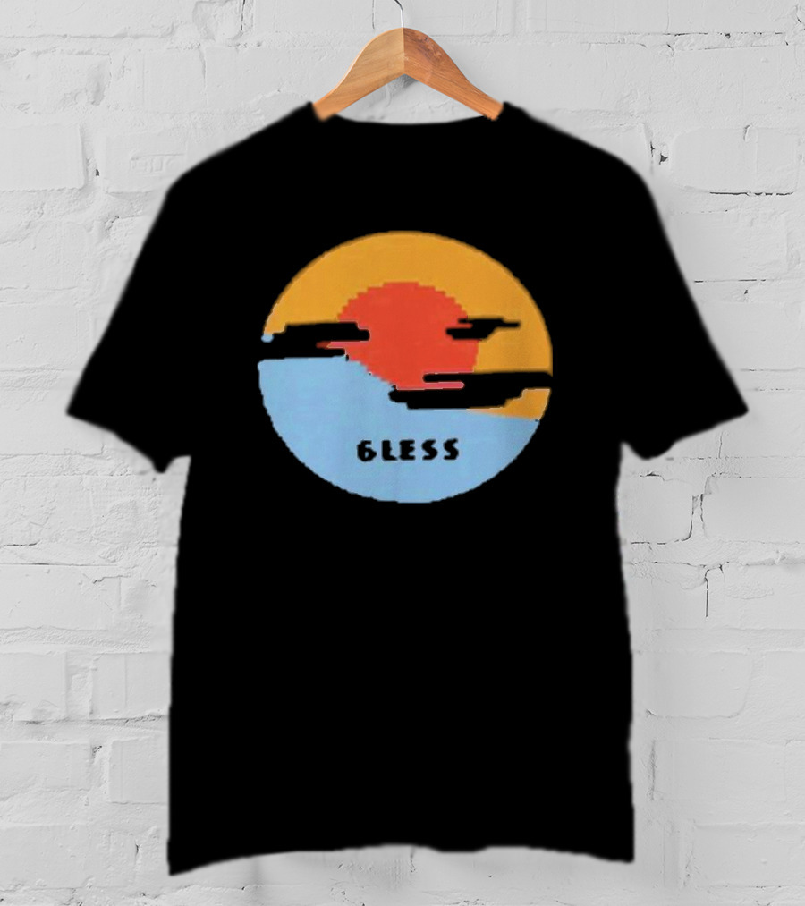 Pixel Sunset Six Less T-Shirt