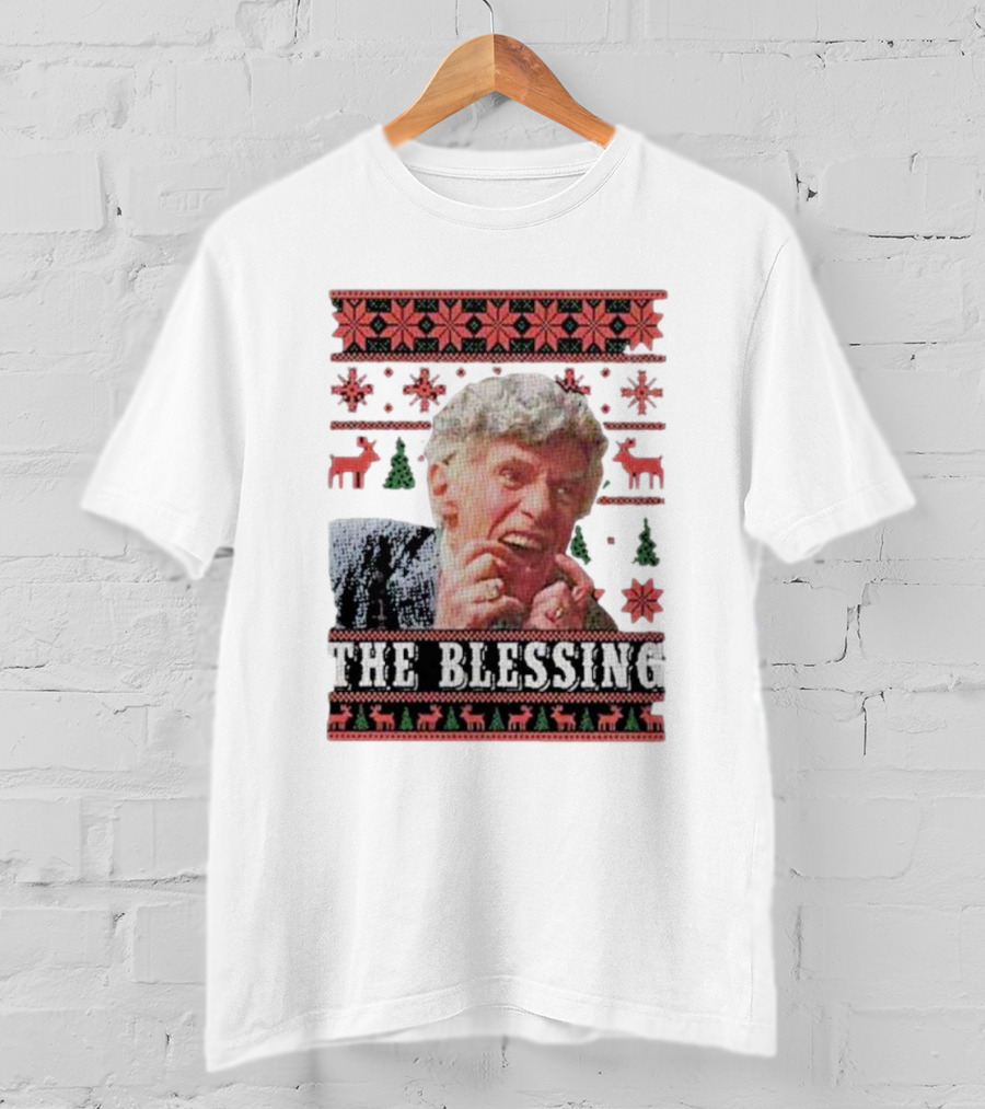 Uncle Lewis Ugly Christmas Sweater The Blessing T-Shirt