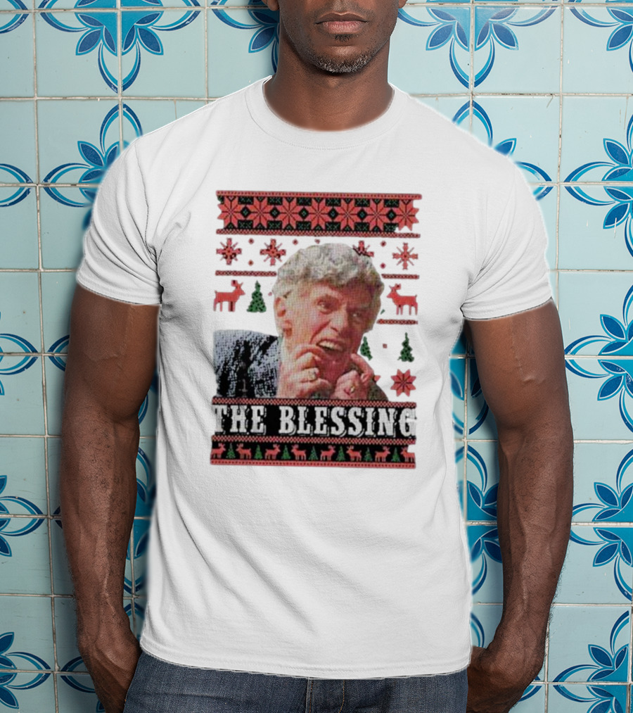 Uncle Lewis Ugly Christmas Sweater The Blessing T-Shirt