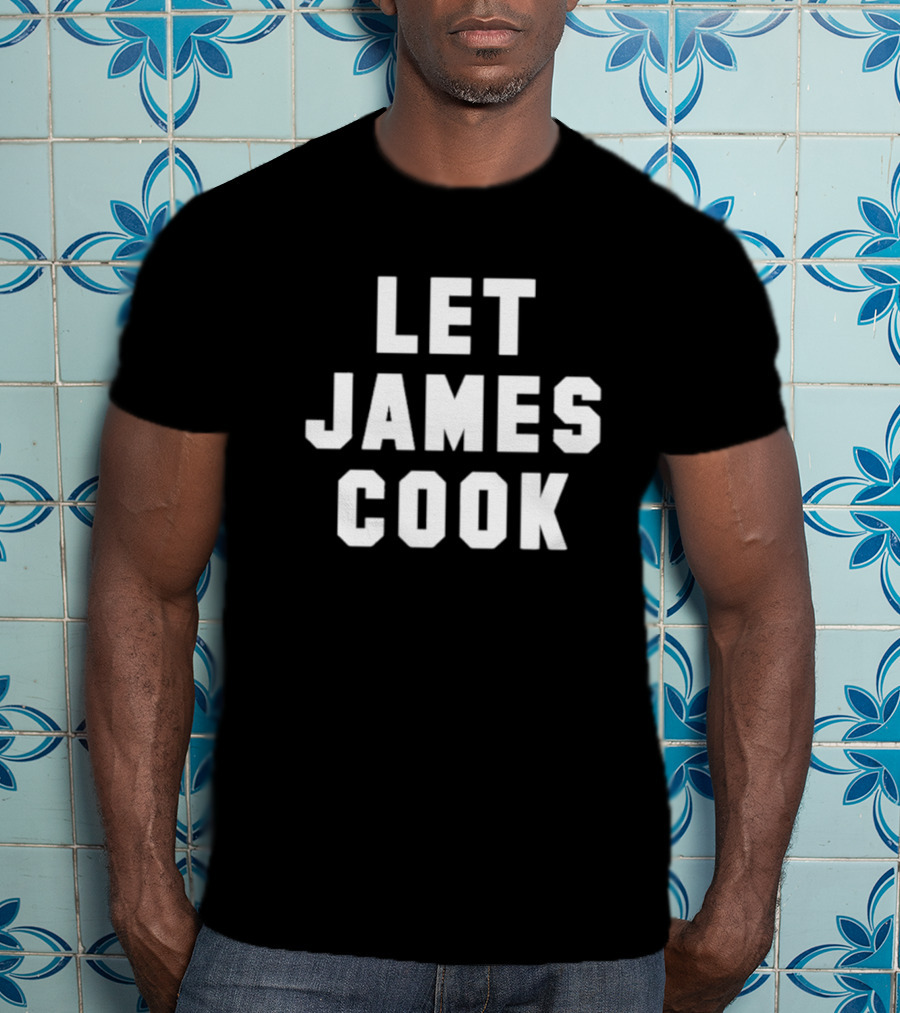Let James Cook Football Fan T-Shirt