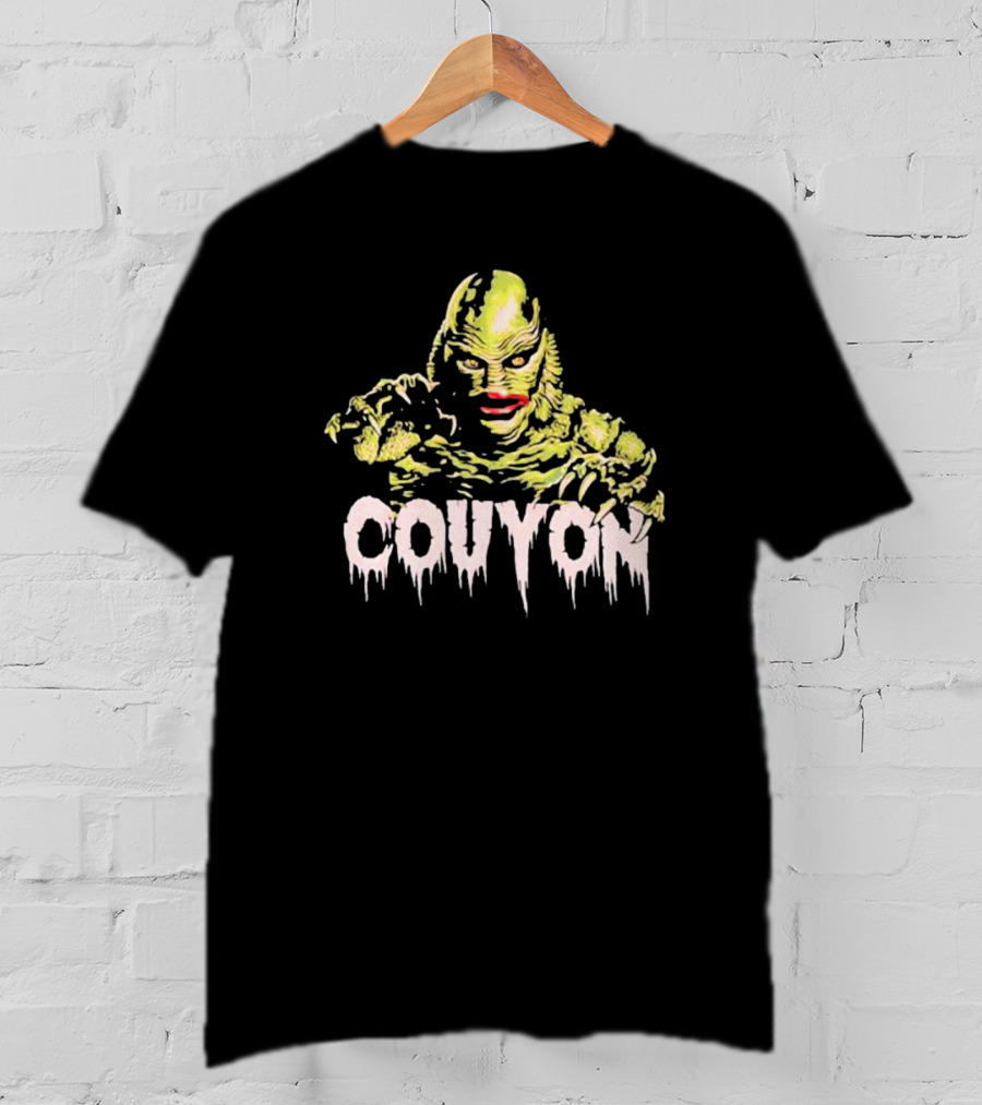 Couyon Cajun Monster From The Deep Swamp Creature T-Shirt