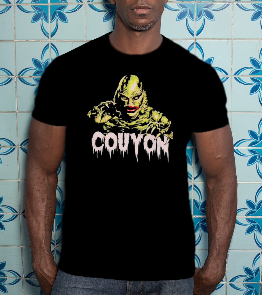 Couyon Cajun Monster From The Deep Swamp Creature T-Shirt