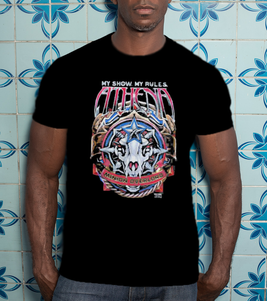 My Show My Rules Athena Minion Overlord Skull Star Emblem T-Shirt