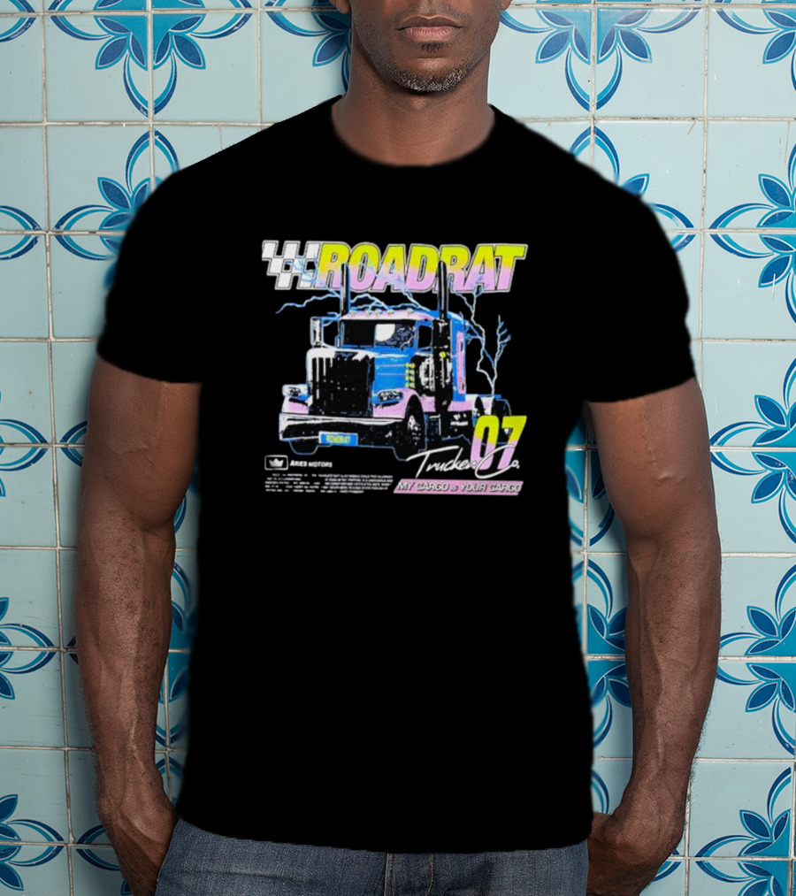 Roadrat Trucker 07 Ames Motors My Cargo Is Your Cargo T-Shirt