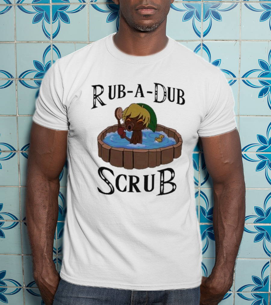 Rub-A-Dub Scrub Deku Tree Bath With Rubber Duck T-Shirt