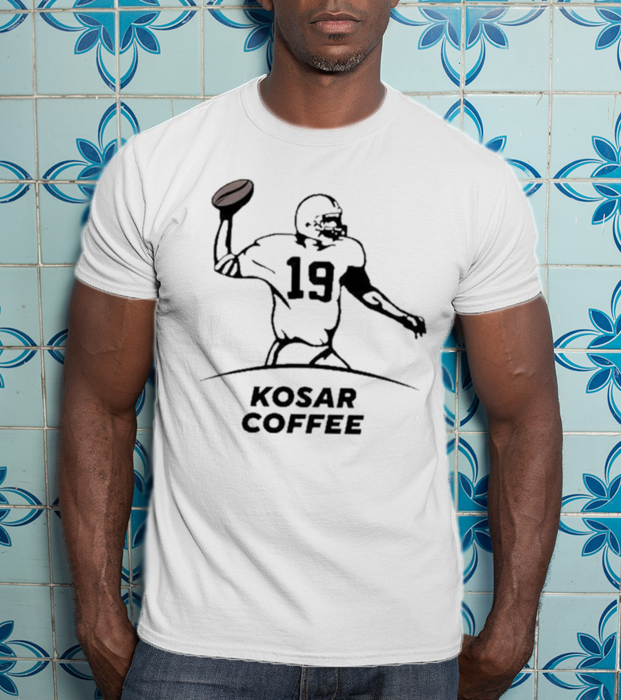 Bernie Kosar 19 Kosar Coffee Football Player T-Shirt