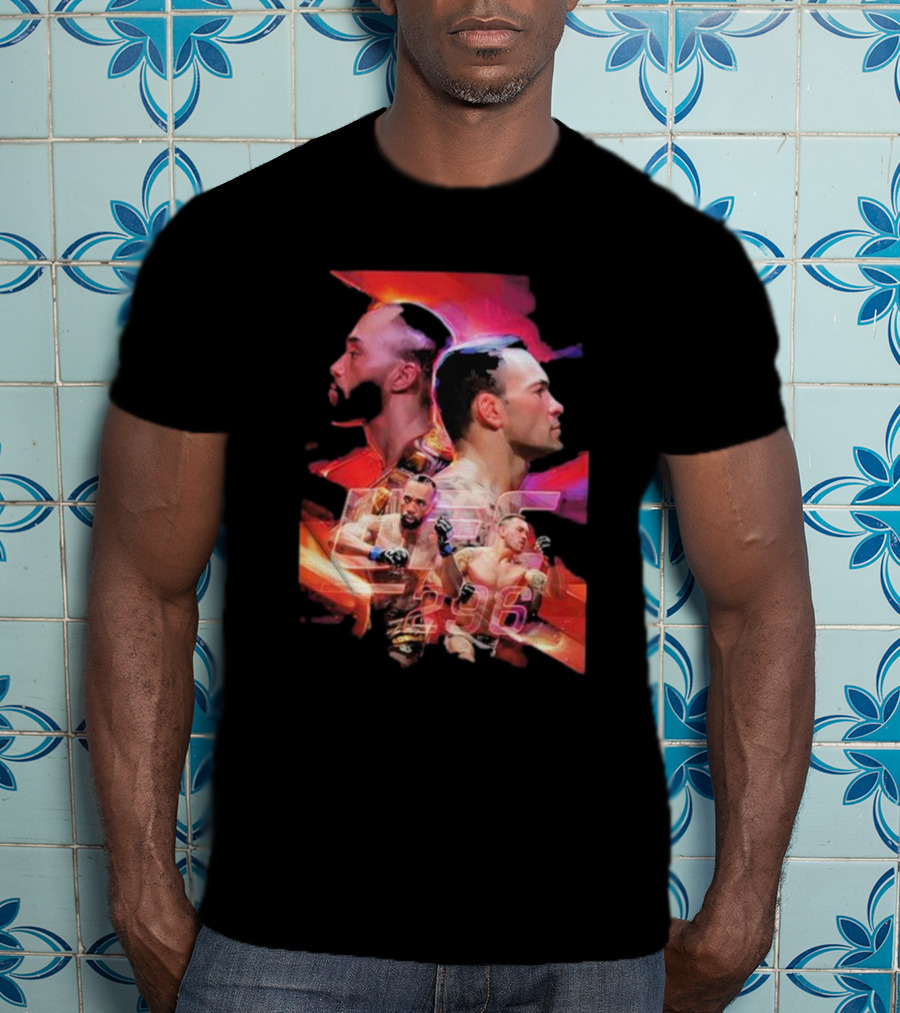 Men’s UFC 296 Fighter Portrait Series Dynamic Action T-Shirt