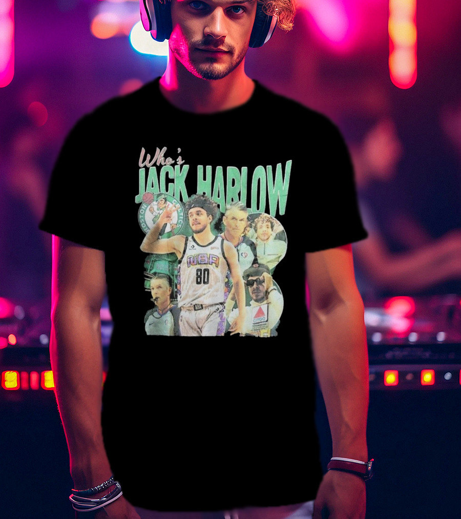Who’s Jack Harlow Boston Celtics WBR 80 Citgo T-Shirt