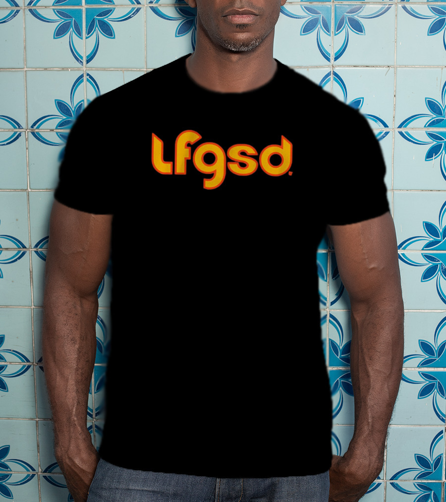 LFGSD Orange Retro T-Shirt