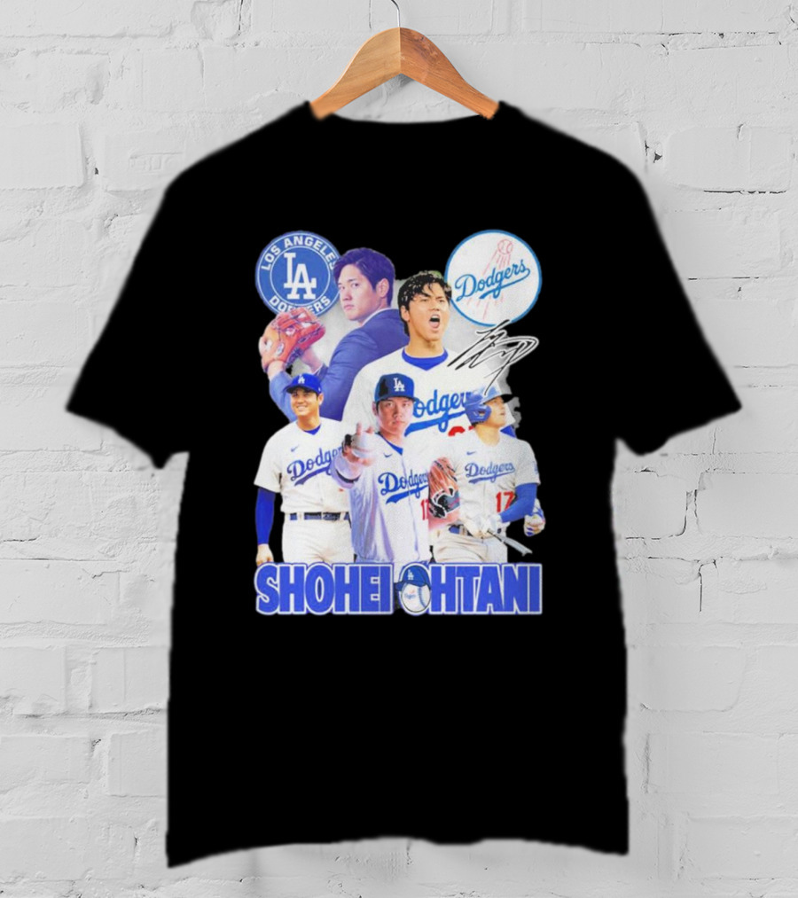 Los Angeles Dodgers Shohei Ohtani Dodger Stadium Arrival T-Shirt