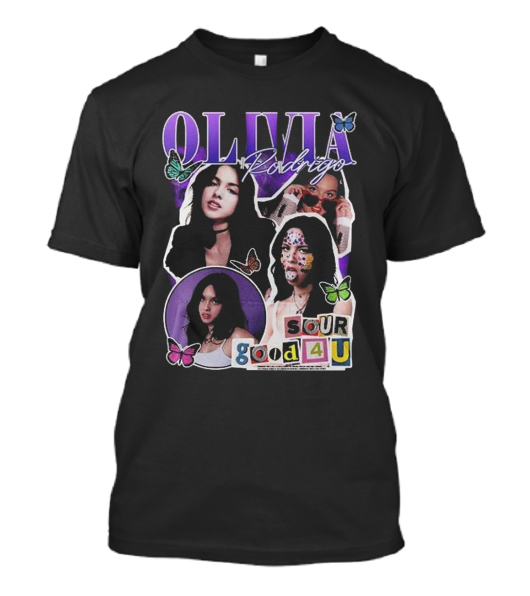 Olivia Rodrigo Sour Good 4 U Butterfly T-Shirt
